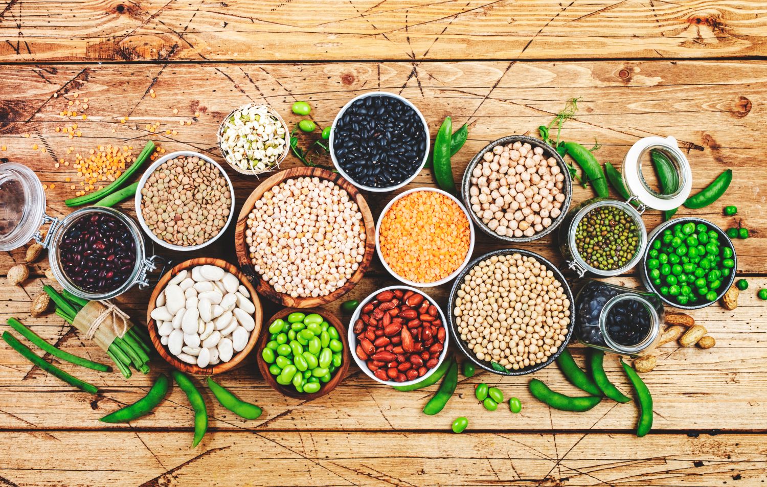 beans with protein