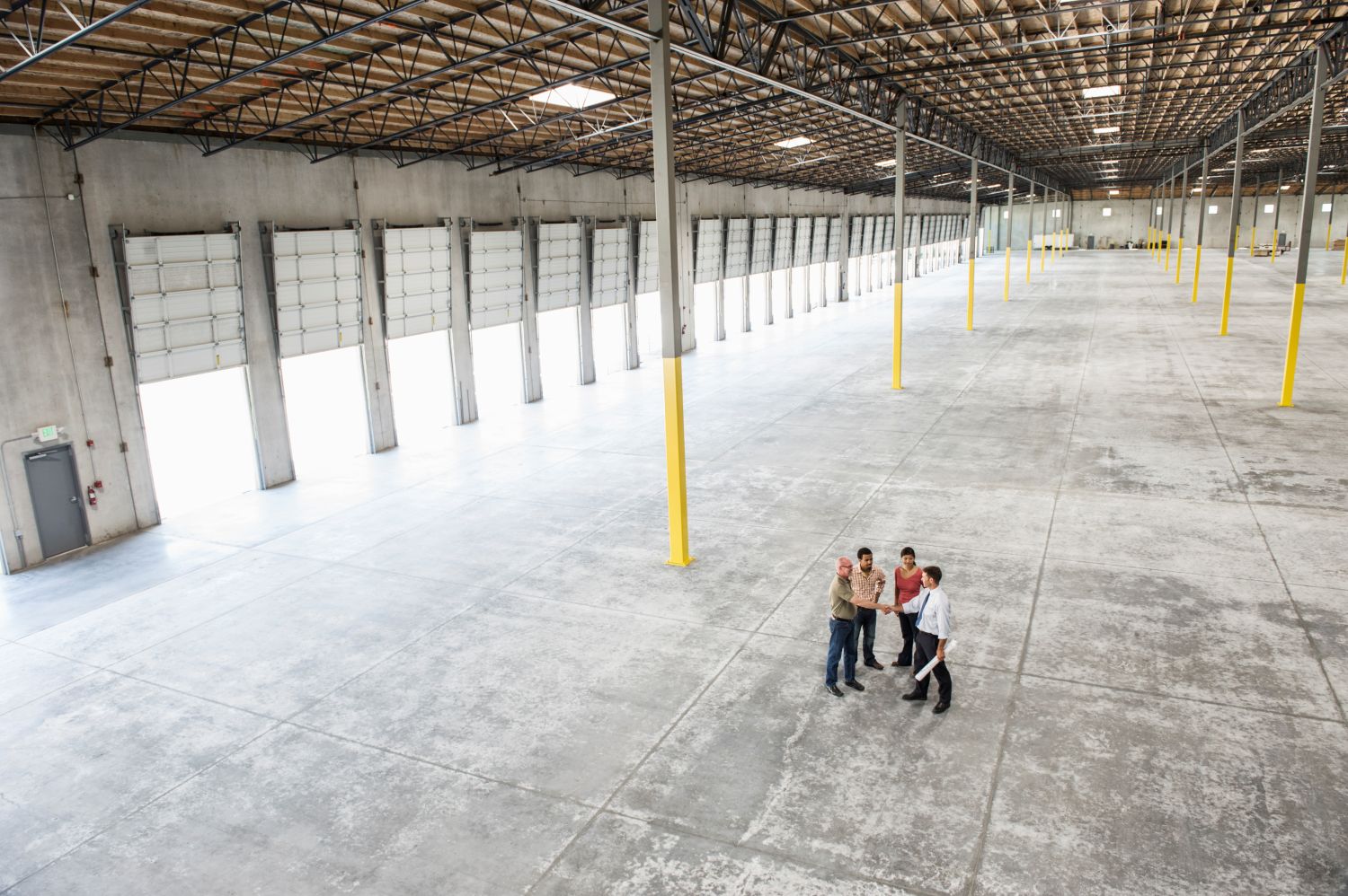 empty warehouse